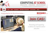 Screenshot: Computing at School website