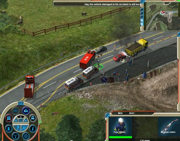 Computer game screen shot