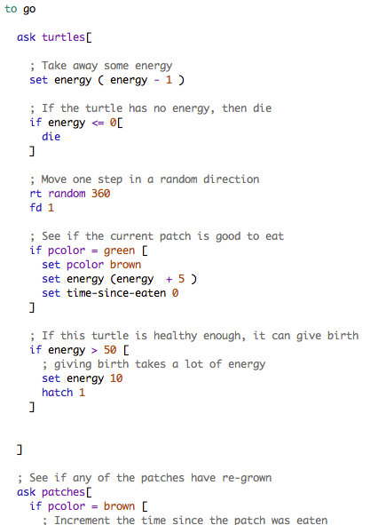 Code to give birth