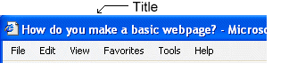 Picture of Netscape title bar