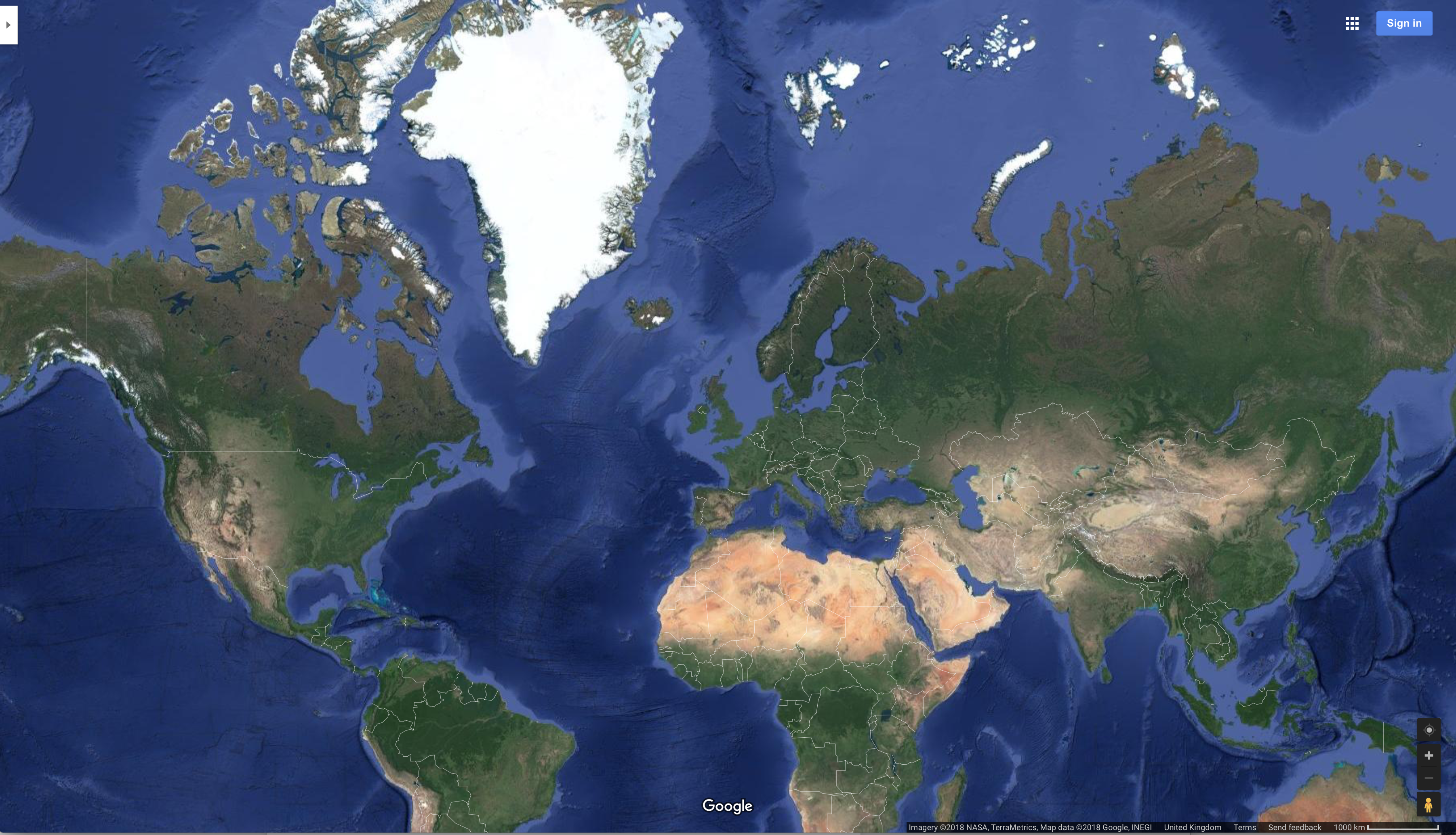 Google Earth: New Imagery from UK and US added