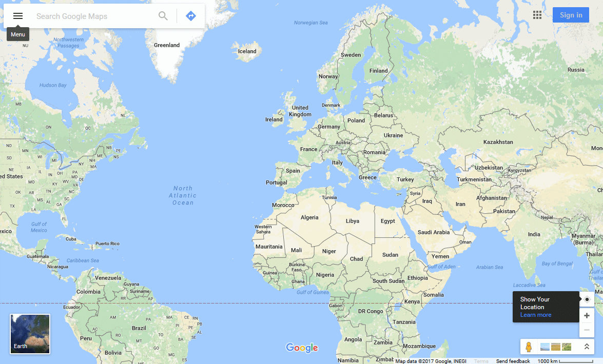 Google Maps - Display modes and further features · GEOG5870/1M: Web