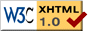 [Validate XHTML 1.0]