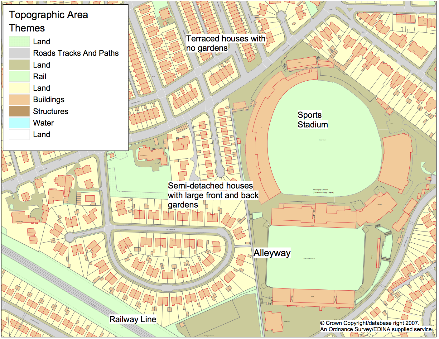 Mastermap topography