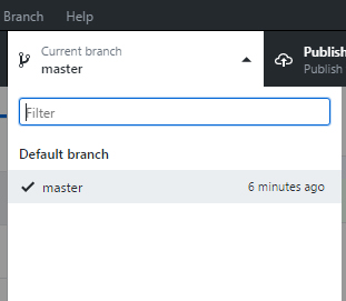 Screenshot: toolbar