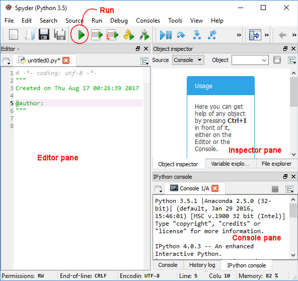 Spyder IDE