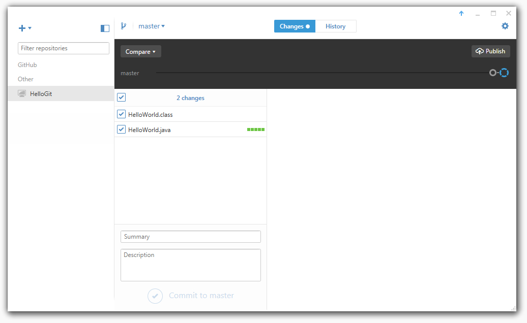 Screenshot: repo
