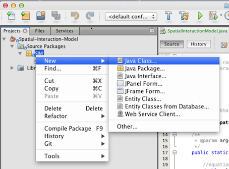 Creating the new DataHandler class.