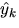 $hat{y}_{k}$
