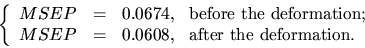 begin{displaymath}leftlbracebegin{array}{rcl}MSE