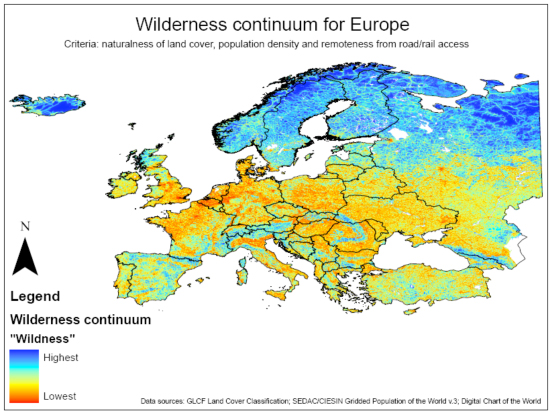 Wildness in Europe