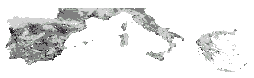 Land degradation forecasts in 2030
